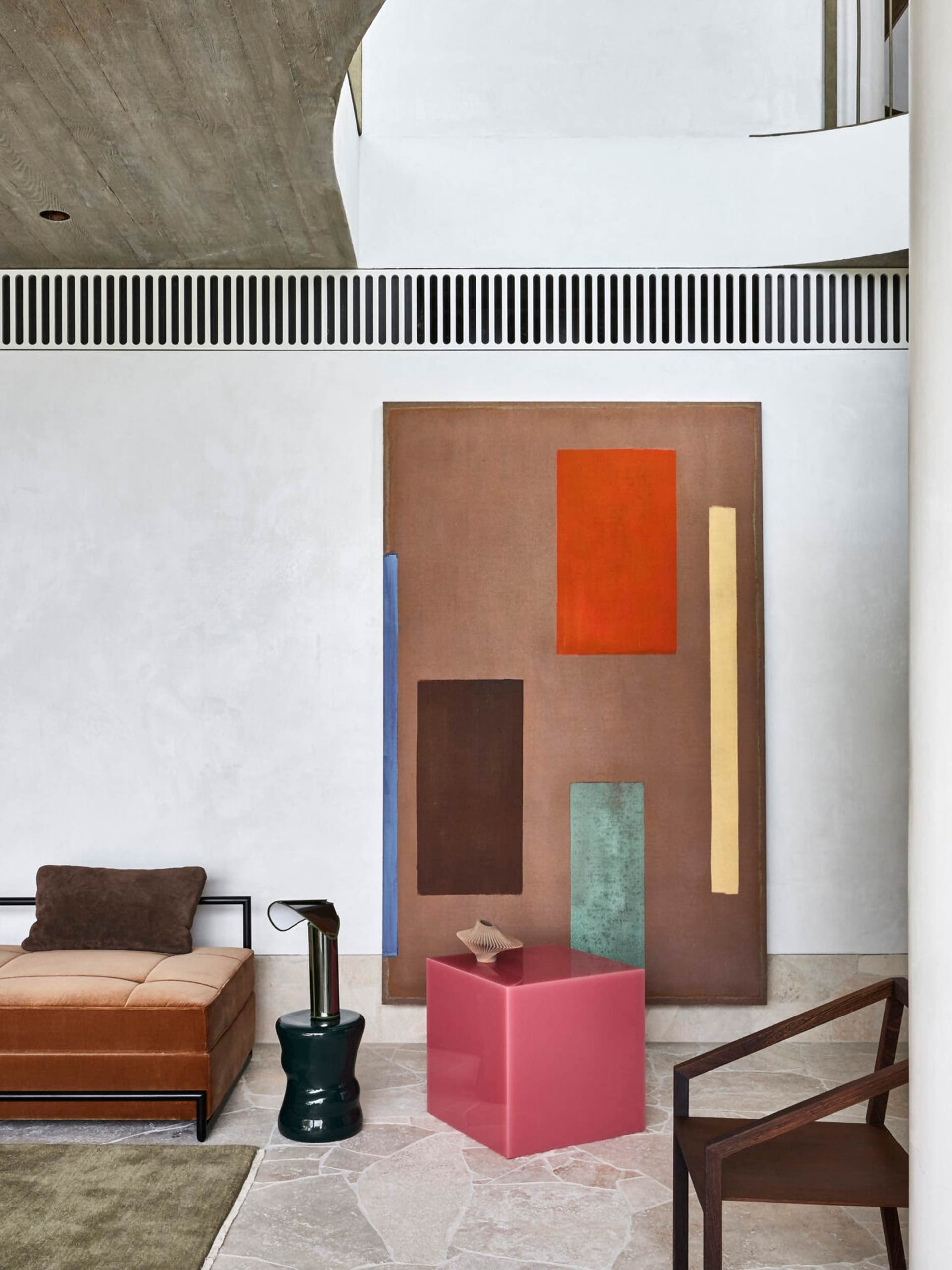 colourblockhome-holding-caterwilliamson-architects Image: Carter Williamson Architects, photographer: Pablo Veiga, stylist: Claire Delmar